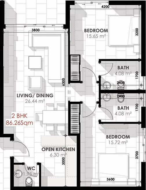 Type A Floor Plan