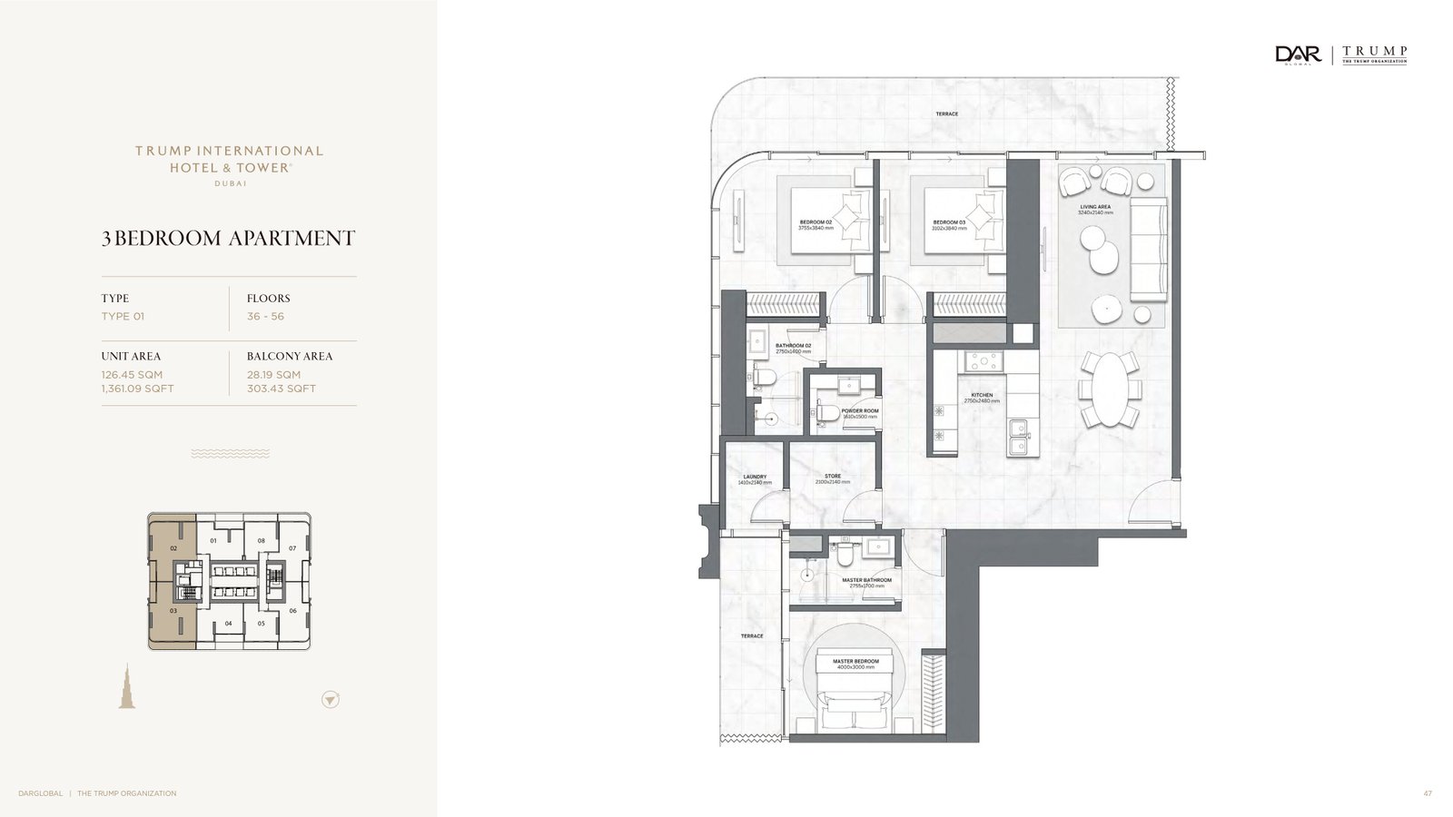 Type A Floor Plan
