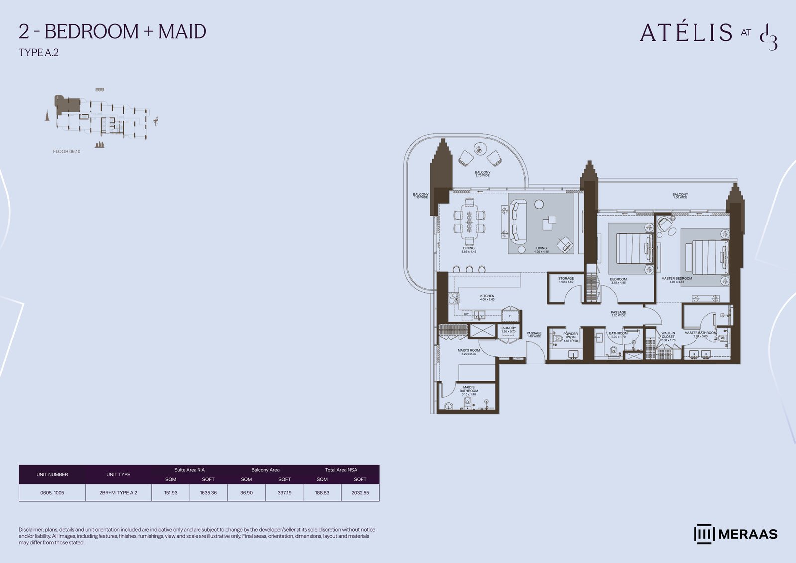 Type A Floor Plan