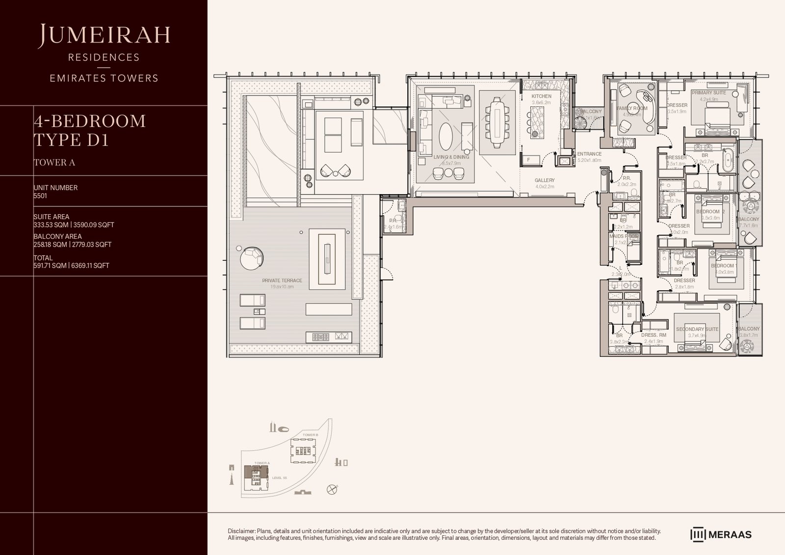 Type A Floor Plan