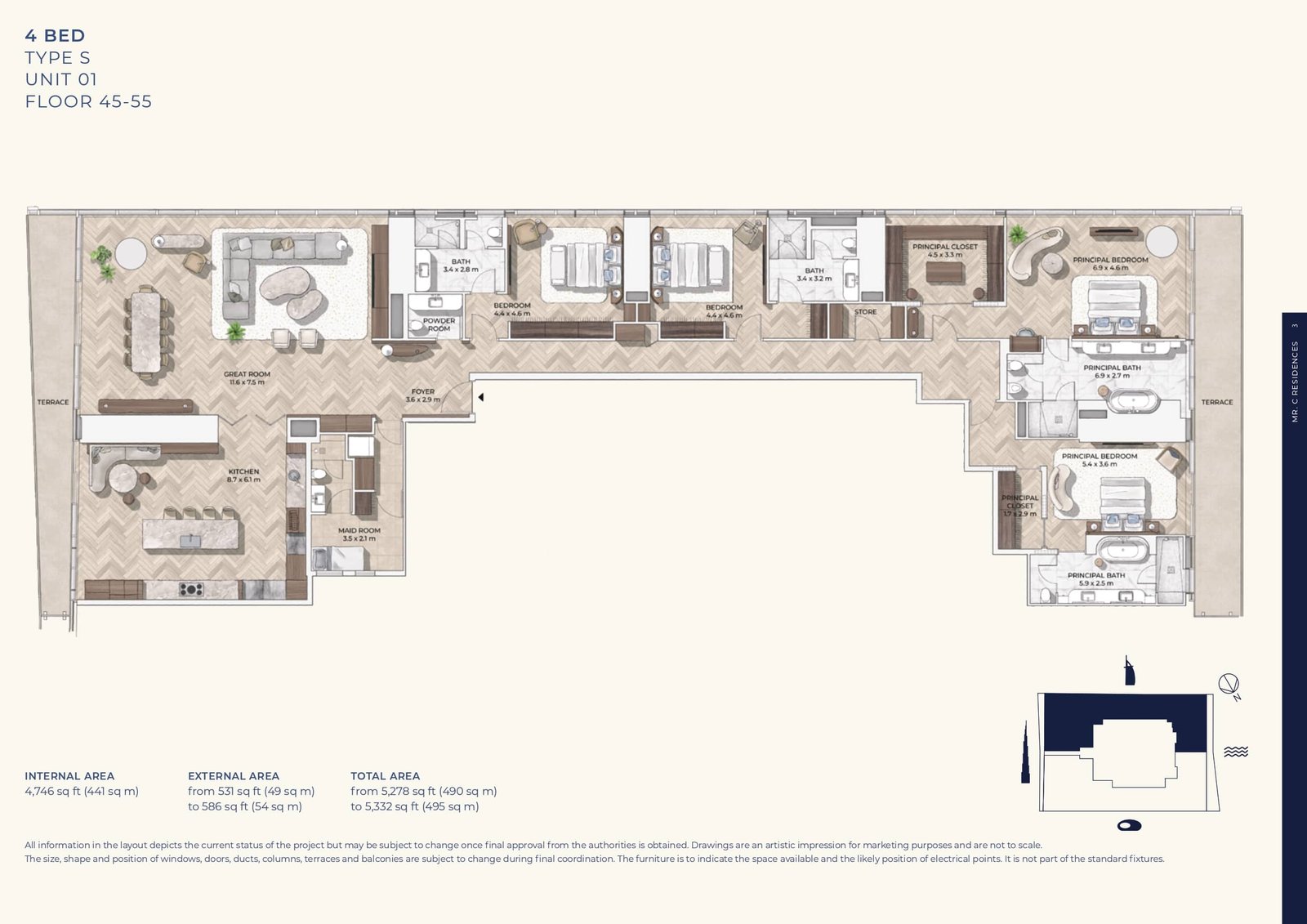 Type A Floor Plan
