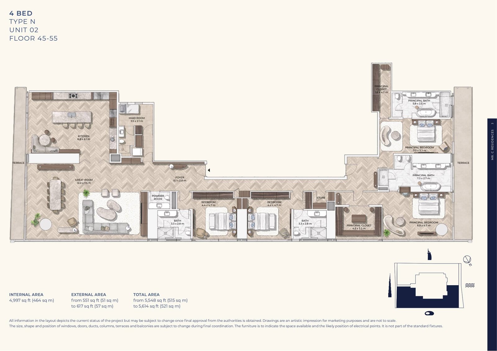 Type A Floor Plan